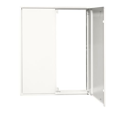 Ramă cu uşă, montaj încastrat, S3, 4U-12