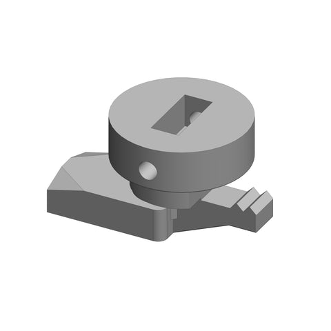 Diecast latch Zamac 5 for sheet steel