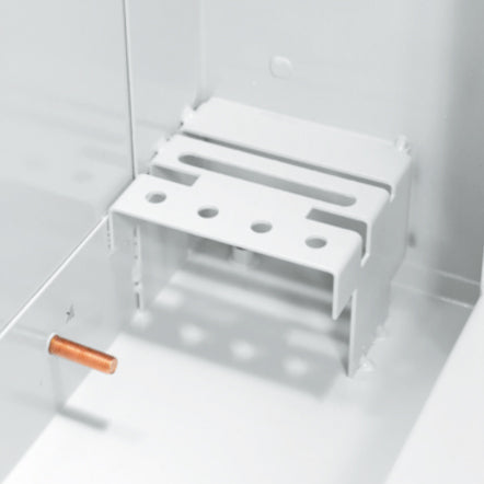 Ramă aplicată+uşă 3A-33, A=250mm+placă sp.+mâner rot. IP54