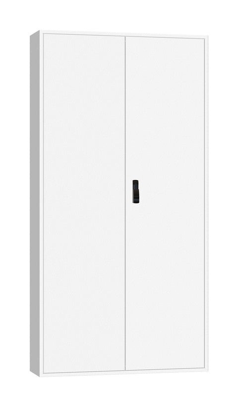 Ramă aplicată+uşă 4A-42, A=300mm+placă sp.+mâner rot. IP54