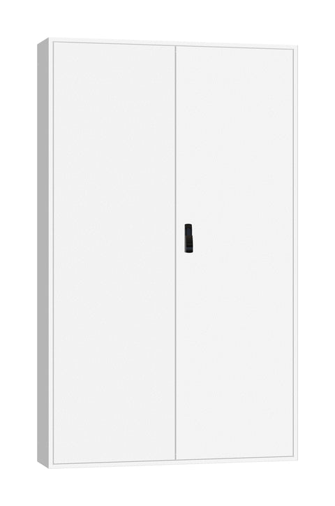 Ramă aplicată+uşă 5A-42, A=300mm+placă sp.+mâner rot. IP54