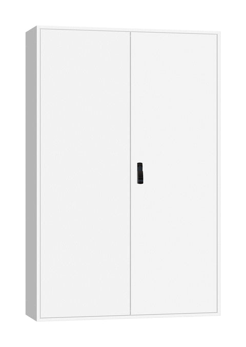 Ramă aplicată+uşă 5A-39, A=400mm+placă sp.+mâner rot. IP54