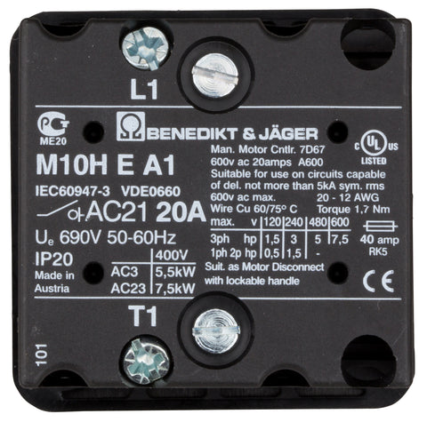 Întreruptor de panou ON-OFF 1p 20A