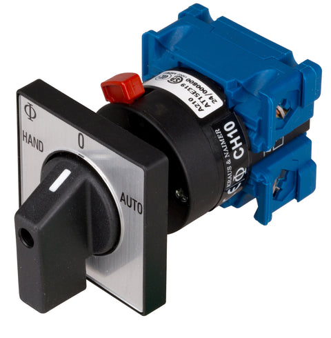 Comutator de selectie Hand-0-Auto de panou 20A 1p
