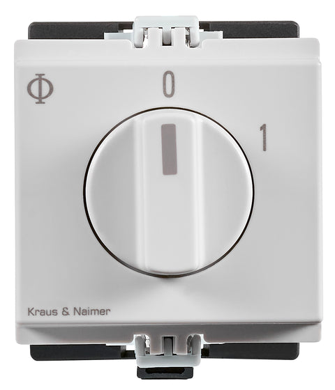 Comutator principal 0-1 modular 20A 1p