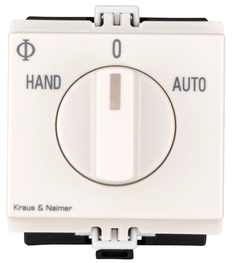 Comutator alternativ HAND-0-AUTO modular 20A 1p