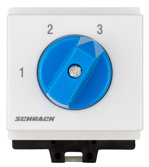 Comutator de selectie 1-2-3 modular 20A, 1p