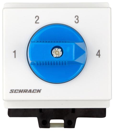Comutator de selectie 1-2-3-4 modular 20A, 1p