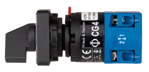 Comutator alternativ de panou 1-2 cu cheie 1p 10A