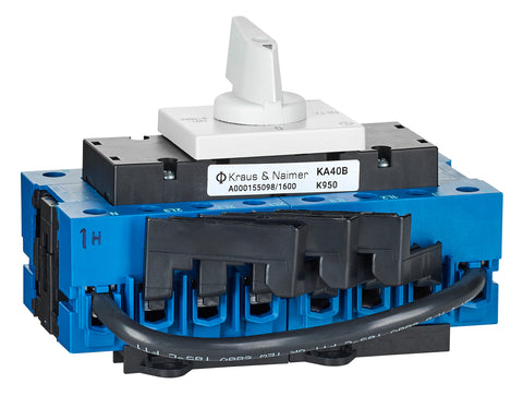 KA40 Changeover Switch Netz-0-Notstrom, modular, 4-pole 40A