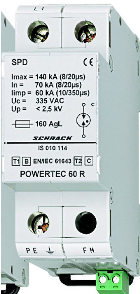 Descarcator 60kA+H KI/II B/C