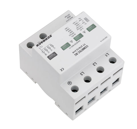 Descarcator COMBTEC BC TT 275/12,5+contact auxiliar