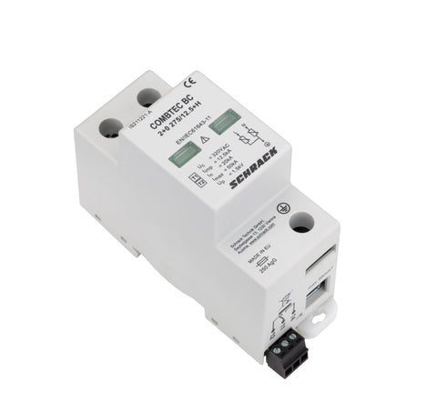Descarcator COMBTEC BC 2+0 275/12,5+contact auxiliar