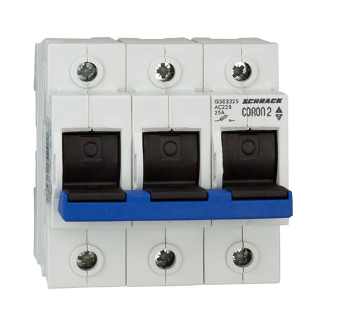 Coron 2, Fuse Loadbreak Disconnector, D02, 25A, 3-pole