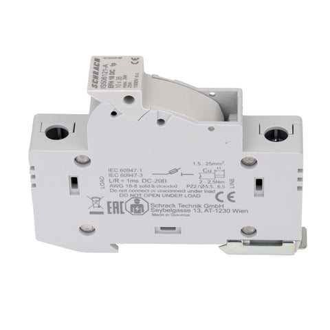 Separator modular pentru portfuzibile fotov.10x38, 1p, 20A