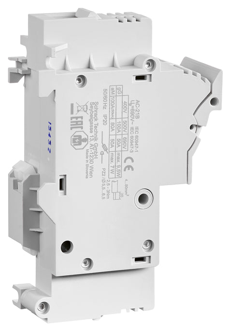 Separator modular pentru portfuzibile 22x58 1p 100A