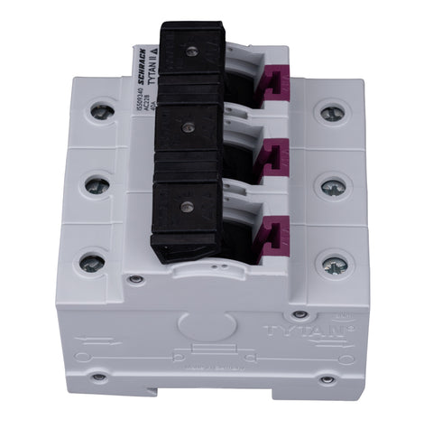 Separator modular pentru portfuzibile TYTAN, 3p 40A, complet