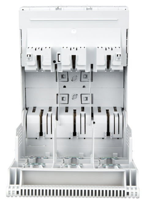 Separator mărime 2, 3-poli, 400A, M10, ieşire sup./inf.