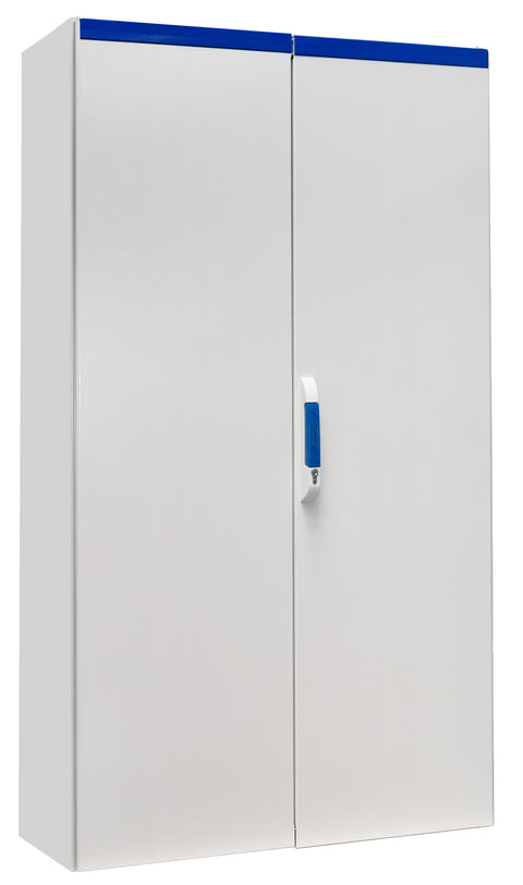 Dulap compact cu două uşi, 1800x1000x400mm, RAL 7035 IP54