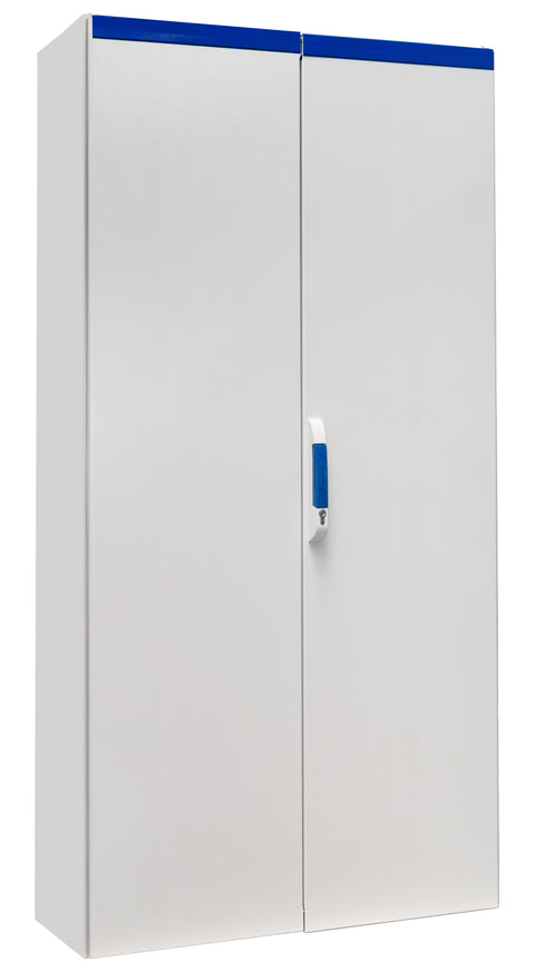 Dulap compact cu două uşi, 2000x1000x400mm, RAL 7035 IP54