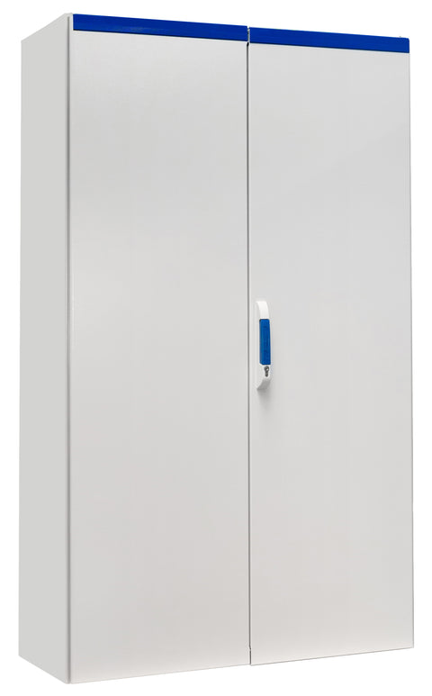 Dulap compact cu două uşi, 2000x1200x500mm, RAL 7035 IP54