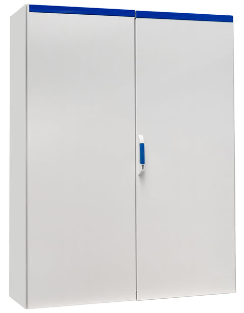 Dulap compact cu două uşi, 2000x1600x400mm, RAL 7035 IP54