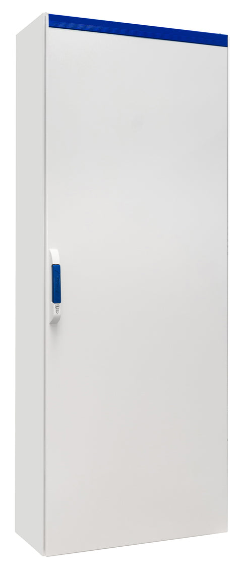Dulap compact cu o uşă, 2000x800x300mm, RAL 7035 IP65