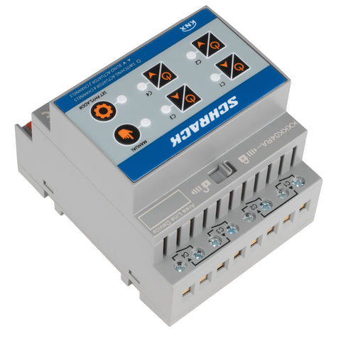 Actuator KNX comutare/jaluzele, 4/2 ieșiri, 16A, 230V c.a.