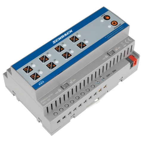 Actuator KNX comutare/jaluzele, 8/4 ieșiri, 16A, 230V c.a.