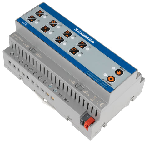Actuator KNX comutare/jaluzele, 8/4 ieșiri, 16A, 230V c.a.