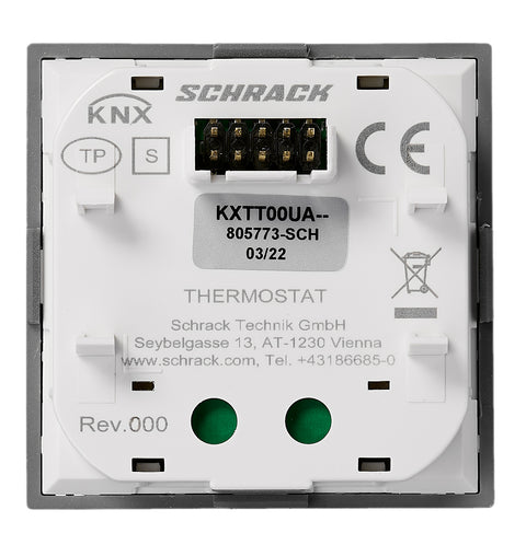 Termostat KNX, antracit