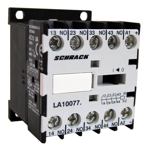 Contactor auxiliar miniatura 4ND/24VAC 10A
