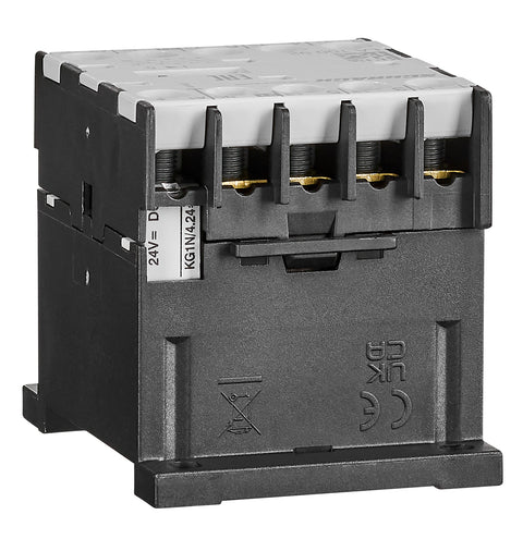 Contactor auxiliar miniatura 3pol/1NI-24VDC 10A