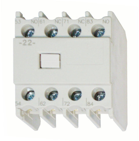 Contact auxiliar 2ND+2NI pt.LA315 la LA33, frontal