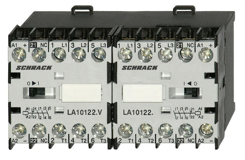 Ansamblu inversor sens 5,5kW 24VDC interblocat mecanic + 1NI