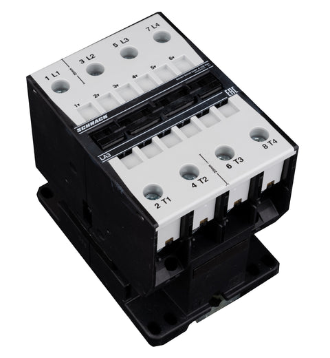 Contactor 4-poli, 37kW/74A AC3, 130A AC1, 230VAC