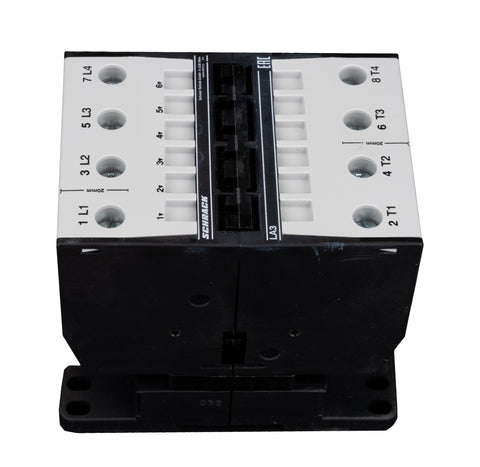 Contactor 4-poli, 37kW/74A AC3, 130A AC1, 230VAC