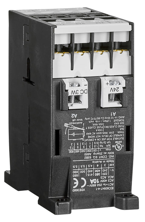 Contactor 4kW, 4ND, 24VDCV