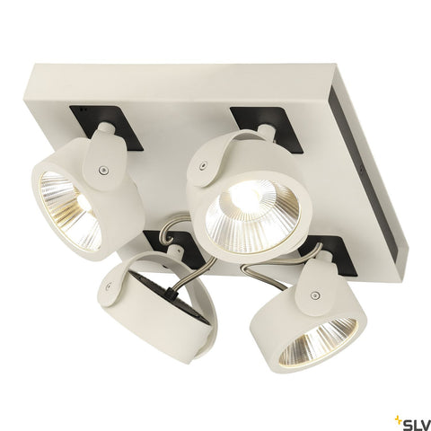 KALU LED 4,sq,3000K,60°alb/neglampa plafon/perete