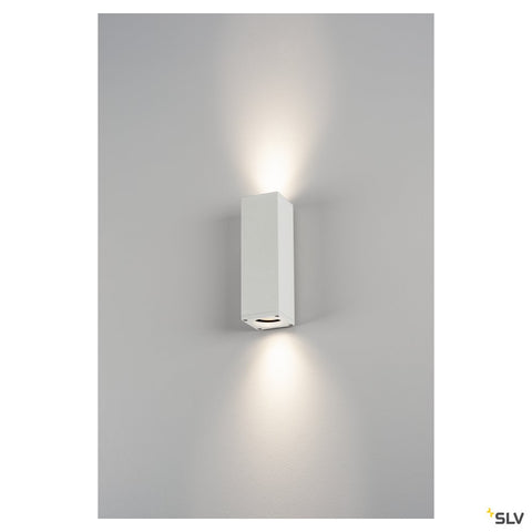 THEO UP/DOWN,alb,2x50WQPAR51, lampa de perete, IP44