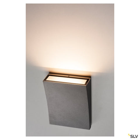 DELWA WIDE LED,3000K,100°,negrIP44