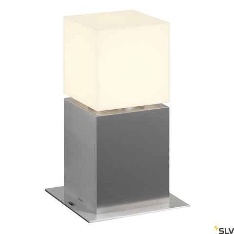 SQUARE POLE POLE 30,E27,20W,IP44alu.periat
