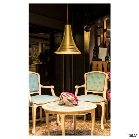BATO 35 PD, LED Indoor pendant light, brass, LED, 2500K