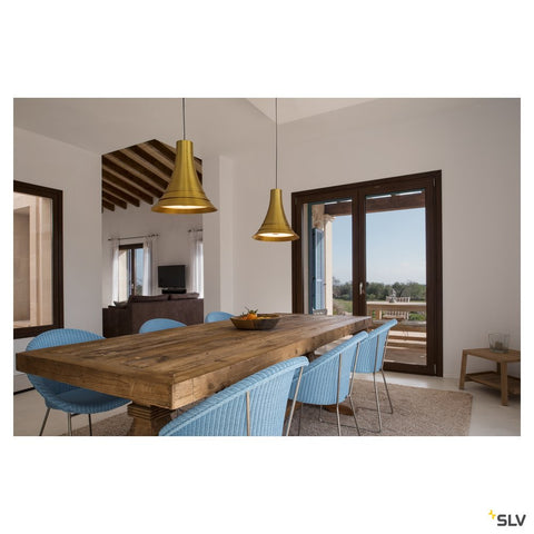 BATO 35 PD, LED Indoor pendant light, brass, LED, 2500K