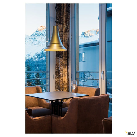 BATO 35 PD, LED Indoor pendant light, brass, LED, 2500K