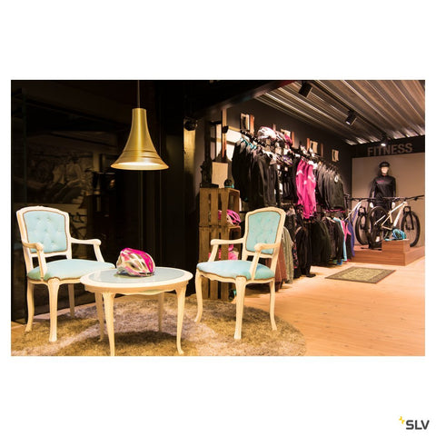 BATO 35 PD, LED Indoor pendant light, brass, LED, 2500K