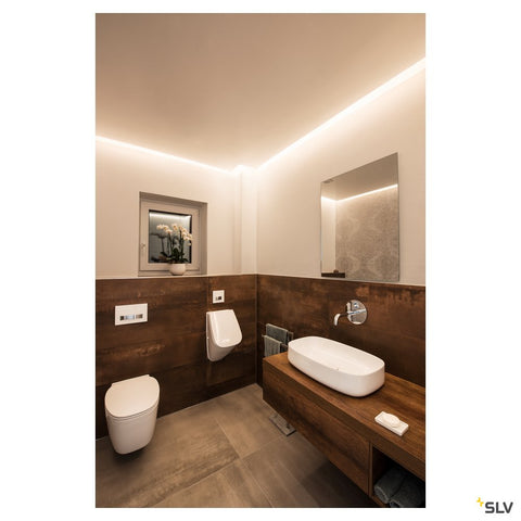 GRAZIA10,plat,canelat,2m,albLED, Profil aparent
