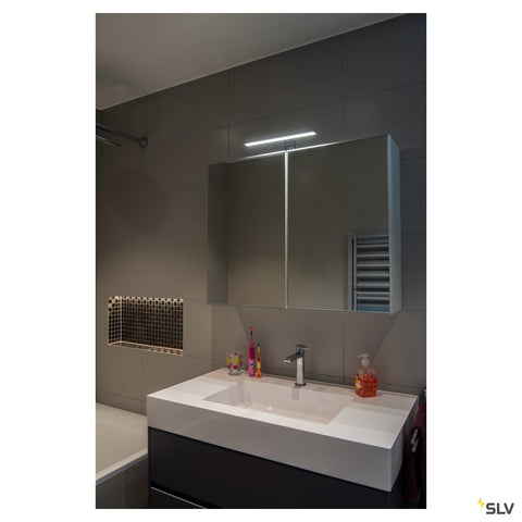 DORISA LED,chrom,280lm,IP44lampa display, 4000K, IP44