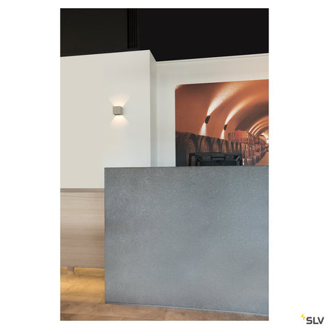 SOLID CUBE,QT14,gri,25Wlampa de perete