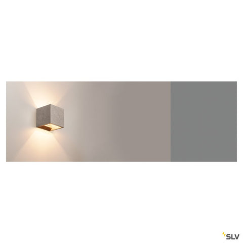 SOLID CUBE,negru gresie,25Wlampa de perete, QT14
